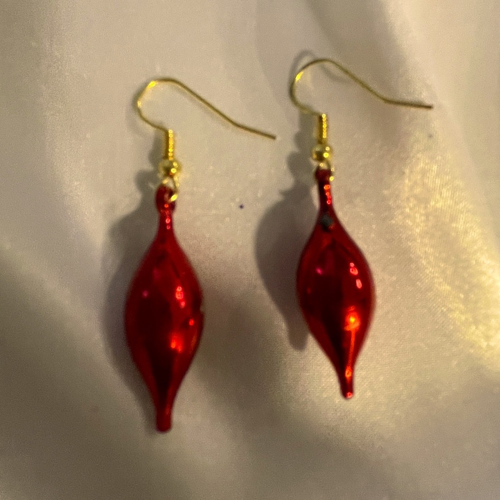 Christmas Tree Ornament Earrings